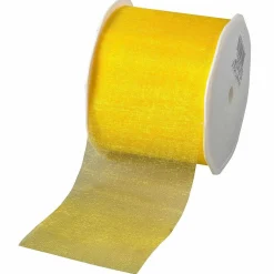 DecoWoerner Cintas De Regalo>Cinta De Regalo De Gasa 70 Mm De Anchura, 25 M
