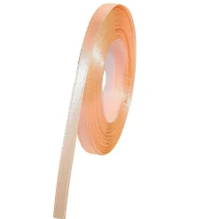 DecoWoerner Cintas De Regalo>Cinta De Satén, 6 Mm, 32 M, Albaricoque