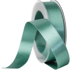 DecoWoerner Cintas De Regalo>Cinta De Satén Mica, 25 Mm, 20 M, Menta