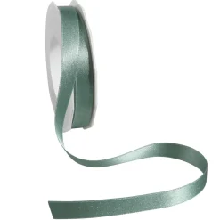 DecoWoerner Cintas De Regalo>Cinta De Satén Mica, 15 Mm, 20 M, Menta