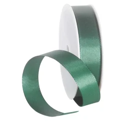 DecoWoerner Cintas De Regalo>Cinta De Tafetán Con Orillo 25 Mm, 50 M, Oscuro