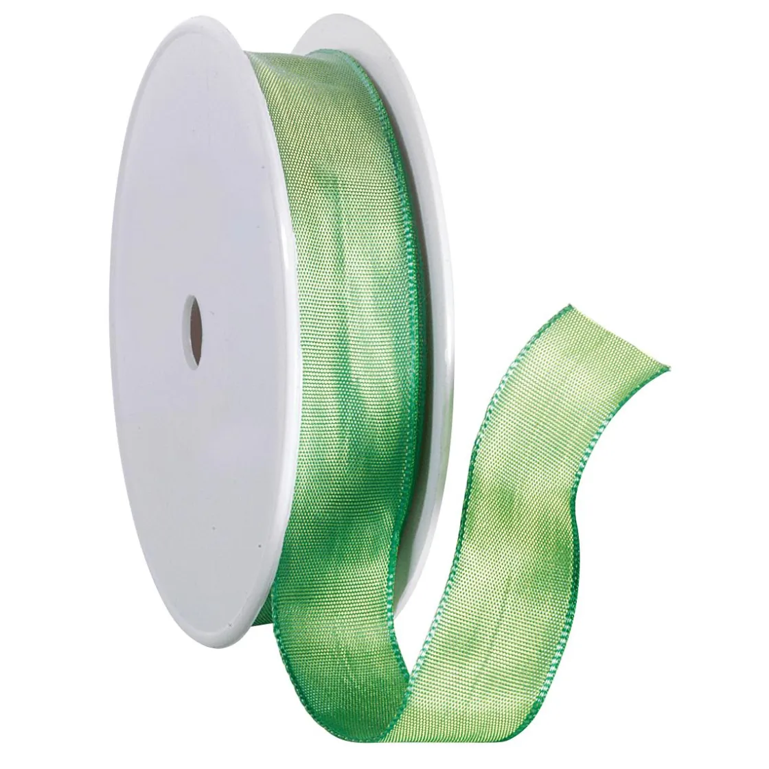 DecoWoerner Cintas De Regalo>Cinta De Tejido Con Borde De Alambre 25 Mm, 25 M, Cal