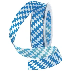 DecoWoerner Cintas De Regalo|Decoración Temática>Cinta De Tela "Baviera" 25 Mm 25 M