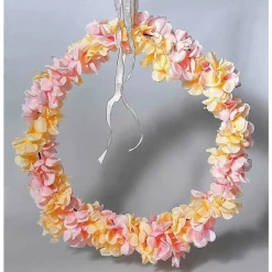 DecoWoerner Cintas De Regalo>Cinta De Tela Con Borde De Alambre, Crema