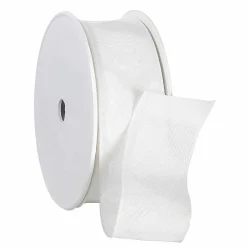 DecoWoerner Cintas De Regalo>Cinta De Tela Con Borde De Alambre, , Anchura 40 Mm