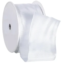 DecoWoerner Cintas De Regalo>Cinta De Tela Con Borde De Alambre, , Anchura 60 Mm