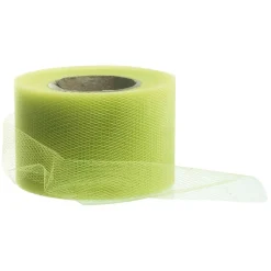 DecoWoerner Cintas De Regalo>Cinta De Tul, Anchura 50 Mm, Color Claro
