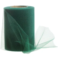DecoWoerner Cintas De Regalo>Cinta De Tul, Anchura 100 Mm, Color Oscuro
