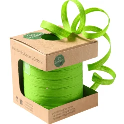 DecoWoerner Cintas De Regalo|Go Green - Envoltorio Para Regalo Ecológico>Cinta Rizadora Ecológica De Material Degradable 10 Mm 100 M De Manzana