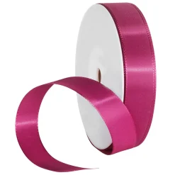 DecoWoerner Cintas De Regalo>Cinta Tafetán Con Orillo 15 Mm, 50m, Pink