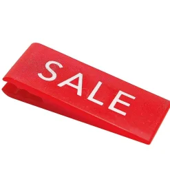 DecoWoerner Material De Rebajas|Perchas>Clip Para Percha "SALE" (VENTA) 10 Piezas