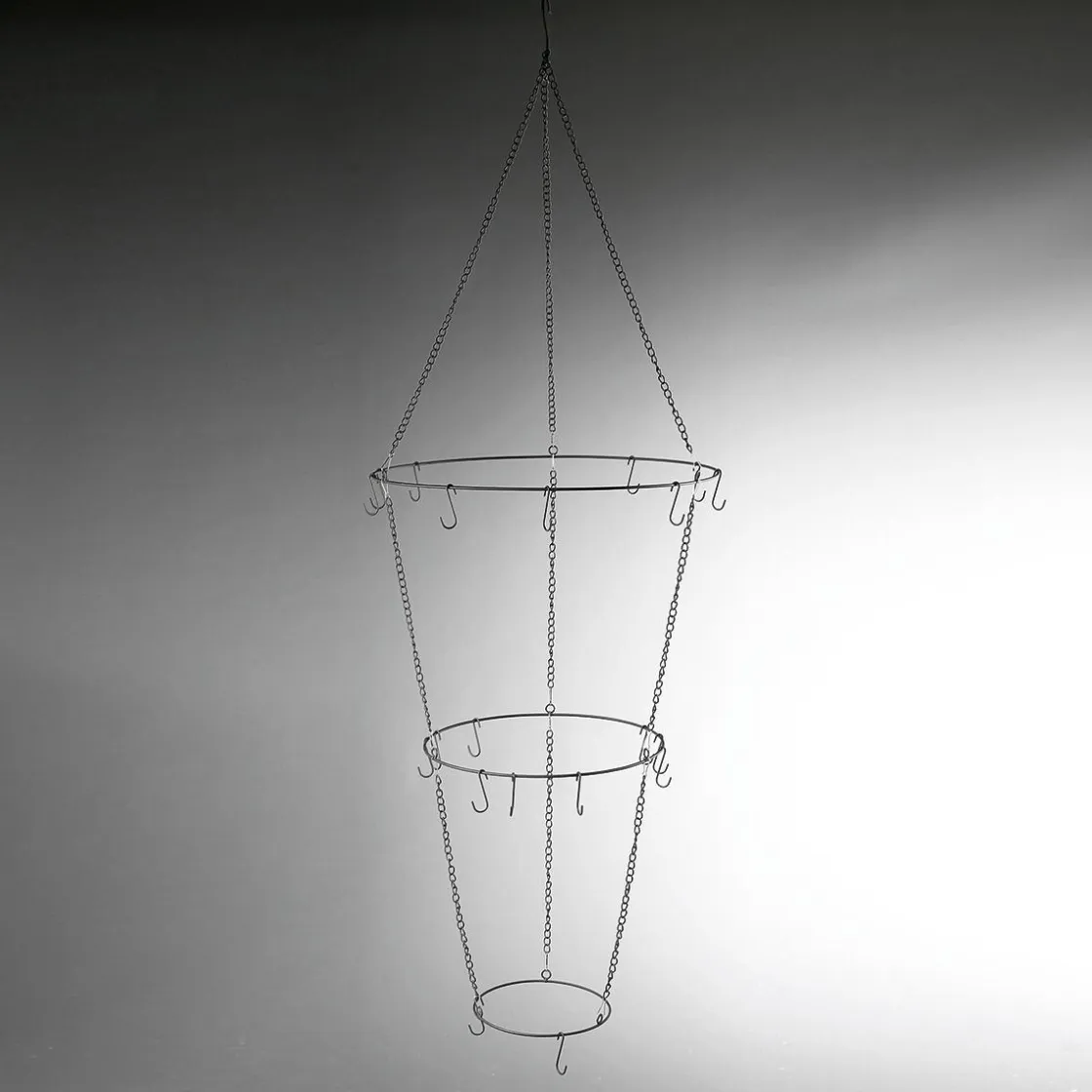 DecoWoerner Ayudas Y Herramientas De Decoración>Colgador De Metal Decorativo, 148 Cm De Largo