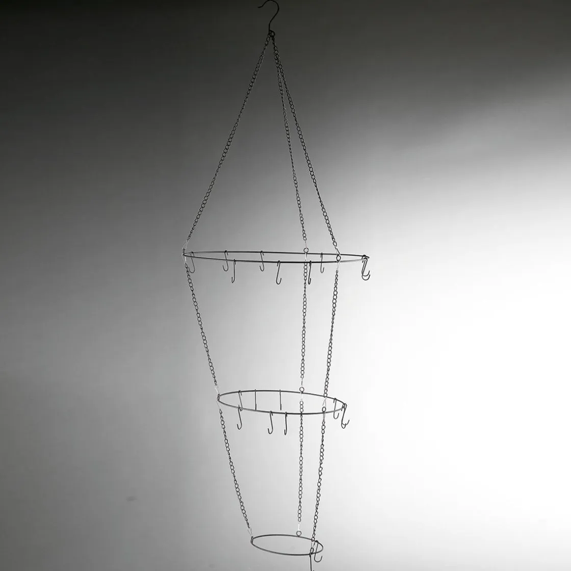 DecoWoerner Ayudas Y Herramientas De Decoración>Colgador De Metal Decorativo, 148 Cm De Largo
