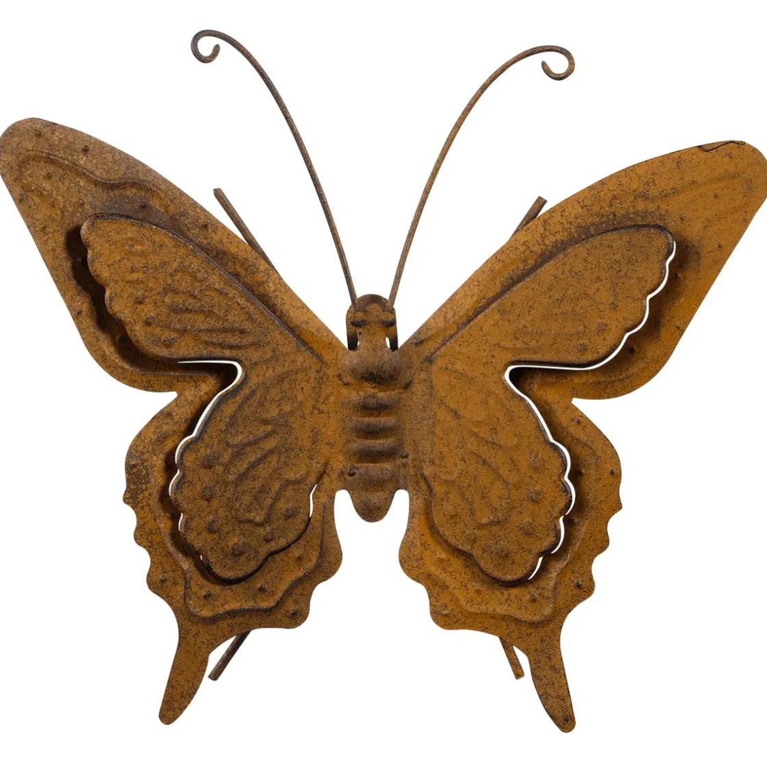 DecoWoerner Decoración De Animales|Decoración De Primavera>Colgador De Pared Decorativo Con Forma De Mariposa 4 X 20 X 23 Cm