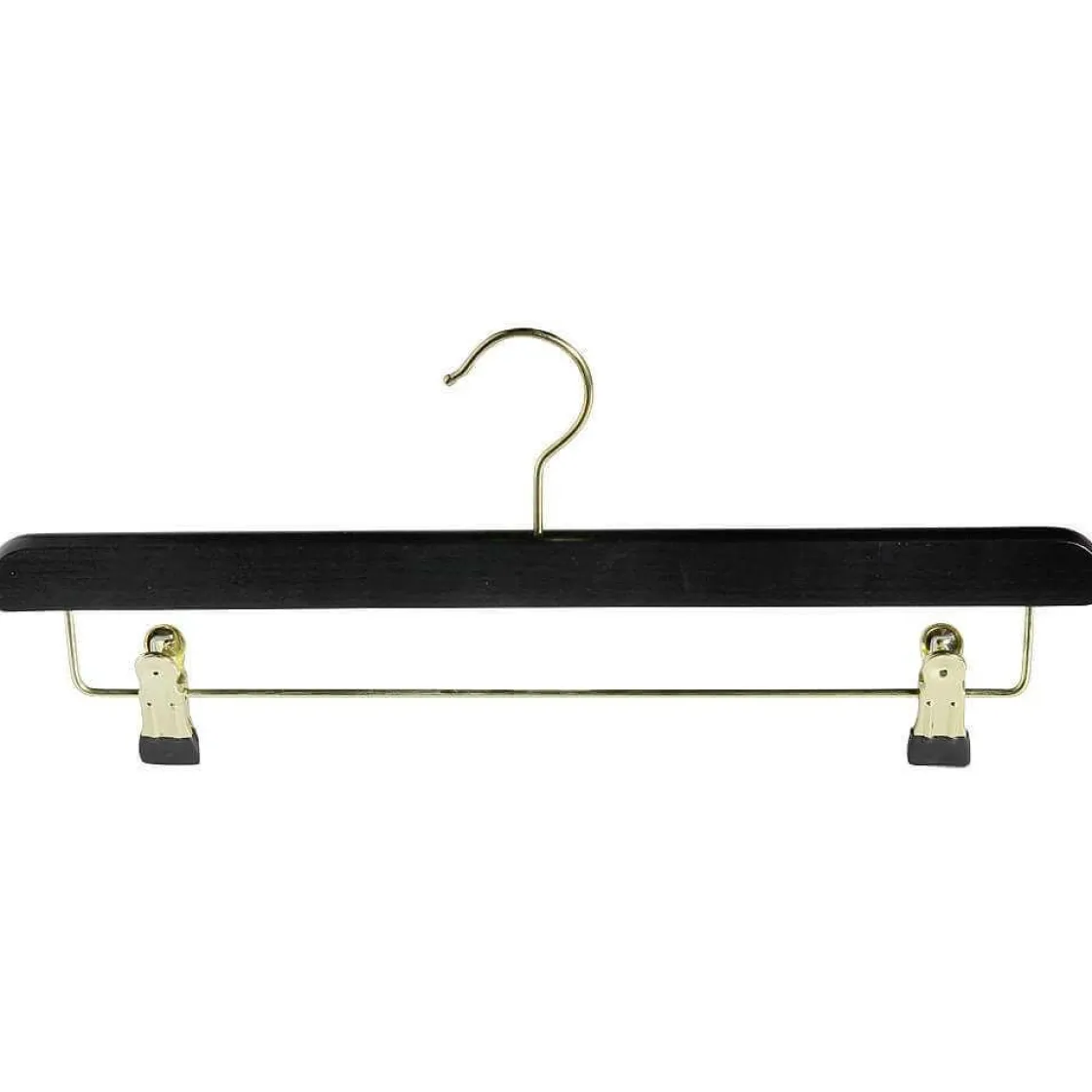 DecoWoerner Perchas>Colgador De Pinzas De Madera, /latón, 40 Cm