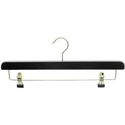 DecoWoerner Perchas>Colgador De Pinzas De Madera, /latón, 40 Cm