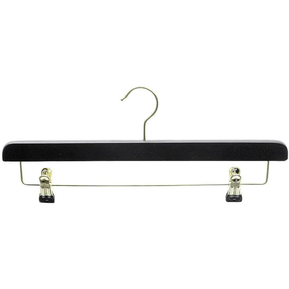 DecoWoerner Perchas>Colgador De Pinzas De Madera, /latón, 40 Cm