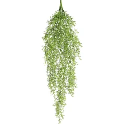 DecoWoerner Plantas Verdes|Plantas Colgantes>Colgador De Plantas Artificiales Espárragos Ornamentales, Claro 84 Cm