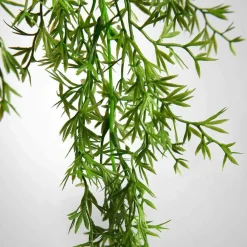 DecoWoerner Plantas Verdes|Plantas Colgantes>Colgador De Plantas Artificiales Espárragos Ornamentales, Claro 84 Cm