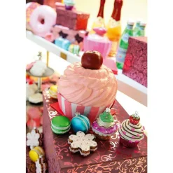DecoWoerner Bolas De Navidad>Colgador Del árbol De Navidad Macarones, 4 Piezas