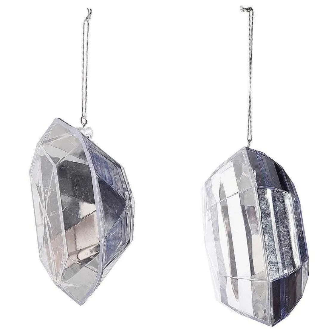 DecoWoerner Figuras De Navidad>Colgante De Diamantes 2 Piezas