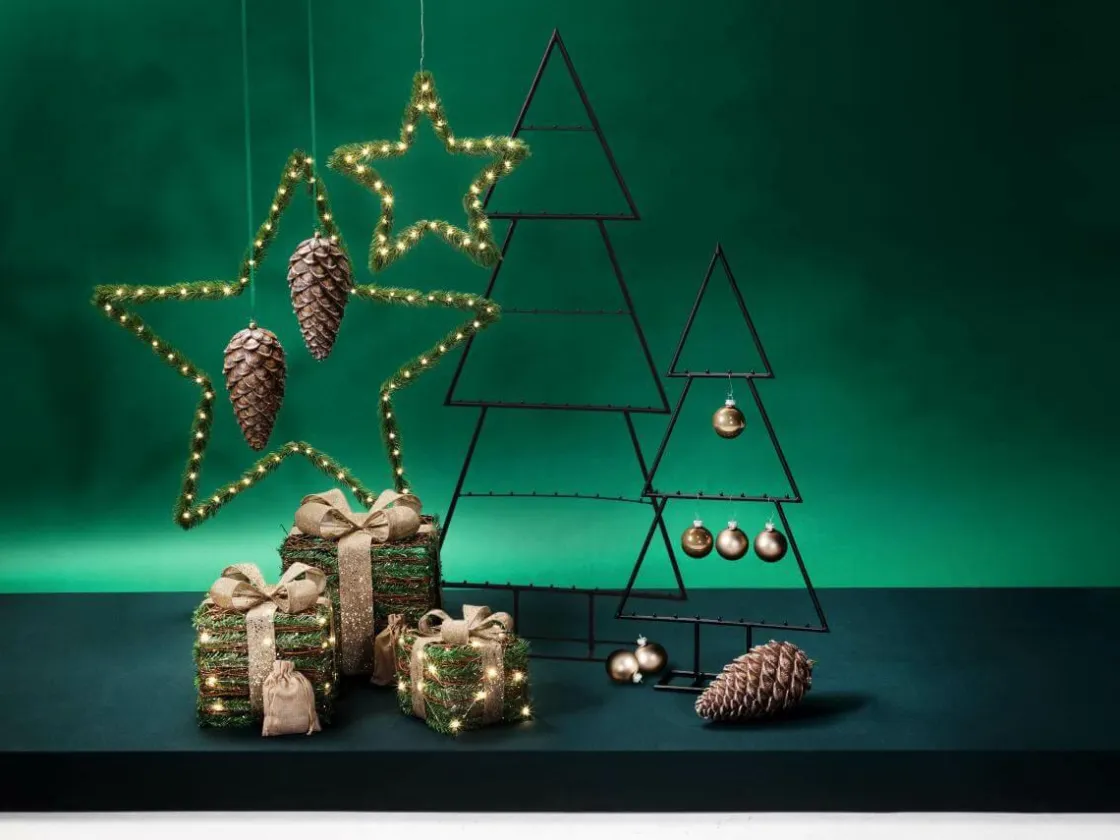DecoWoerner Estrella De Navidad|Luces De Navidad>Colgante De Estrella De Luz LED Ø 38 Cm