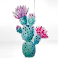 DecoWoerner Decoración De Verano>Colgante De Exposición "Cacto" Anchura 100 Cm