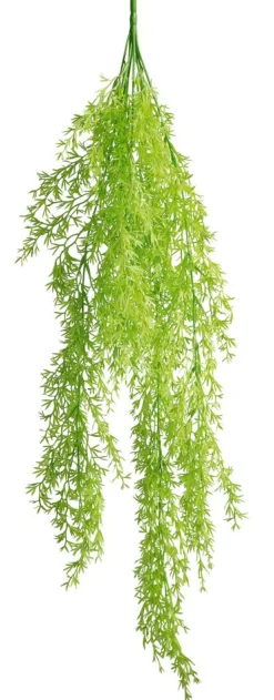 DecoWoerner Plantas Verdes|Plantas Colgantes>Colgante De Plantas Artificiales Espárragos De Sprenger , 84 Cm