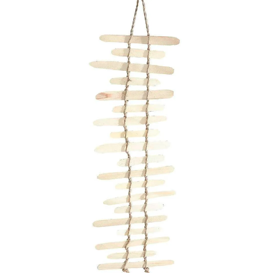 DecoWoerner Decoración Natural|Decoración De Verano>Colgante Decorativo Escalera De Madera 110 Cm
