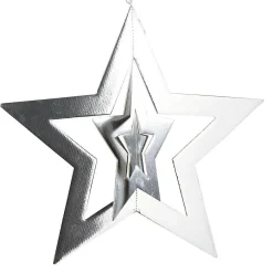 DecoWoerner Estrella De Navidad>Colgante Estrella Decorativa , Ø 48 Cm