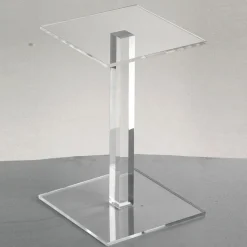 DecoWoerner Expositores Para Tiendas>Columna Cuadrada De Acrílico Altura 15 Cm