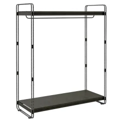 DecoWoerner Percheros>Compartimento Central LOFT, Con Barra De Colgar, 124 X 153 Cm