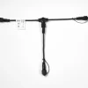 DecoWoerner Luces De Navidad>Conector En T Para LED Profi System, Negro