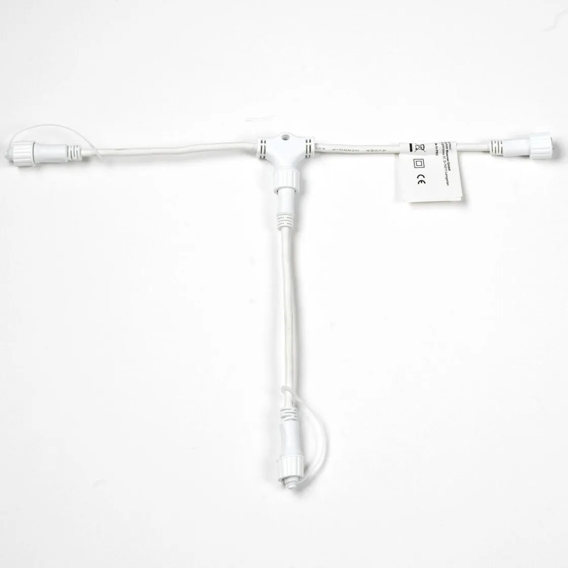 DecoWoerner Luces De Navidad>Conector En T Para LED Profi System, Blanco
