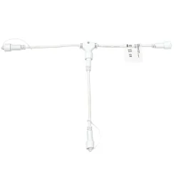 DecoWoerner Luces De Navidad>Conector En T Para LED Profi System, Blanco