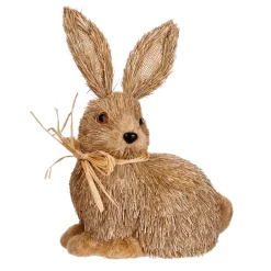 DecoWoerner Decoración De Animales|Decoración De Pascua>Conejito De Pascua Deco Sentado 24 Cm