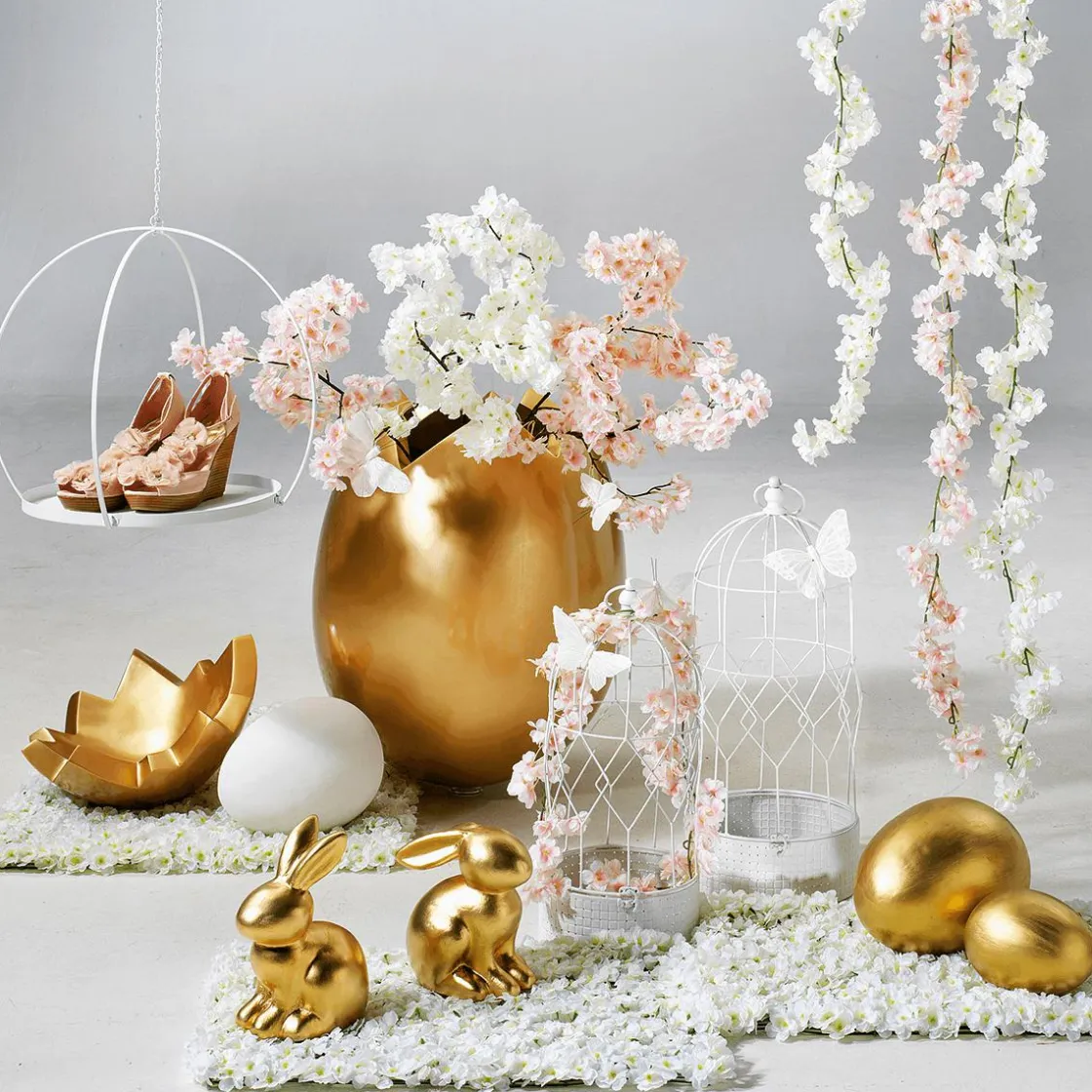 DecoWoerner Decoración De Animales|Decoración De Pascua>Conejo De Pascua , 27 Cm