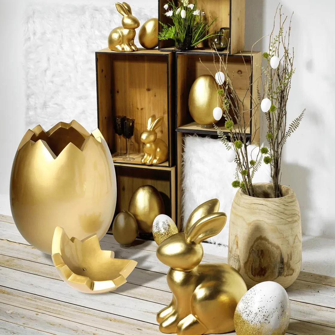 DecoWoerner Decoración De Animales|Decoración De Pascua>Conejo De Pascua , 27 Cm