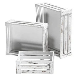 DecoWoerner Expositores Para Tiendas|Decoración Temática>Conjunto De Cajas De Madera, Color