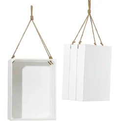 DecoWoerner Expositores Para Tiendas|Decoración De Otoño>Conjunto De Cajas De Madera, 2 Piezas 43/48 Cm