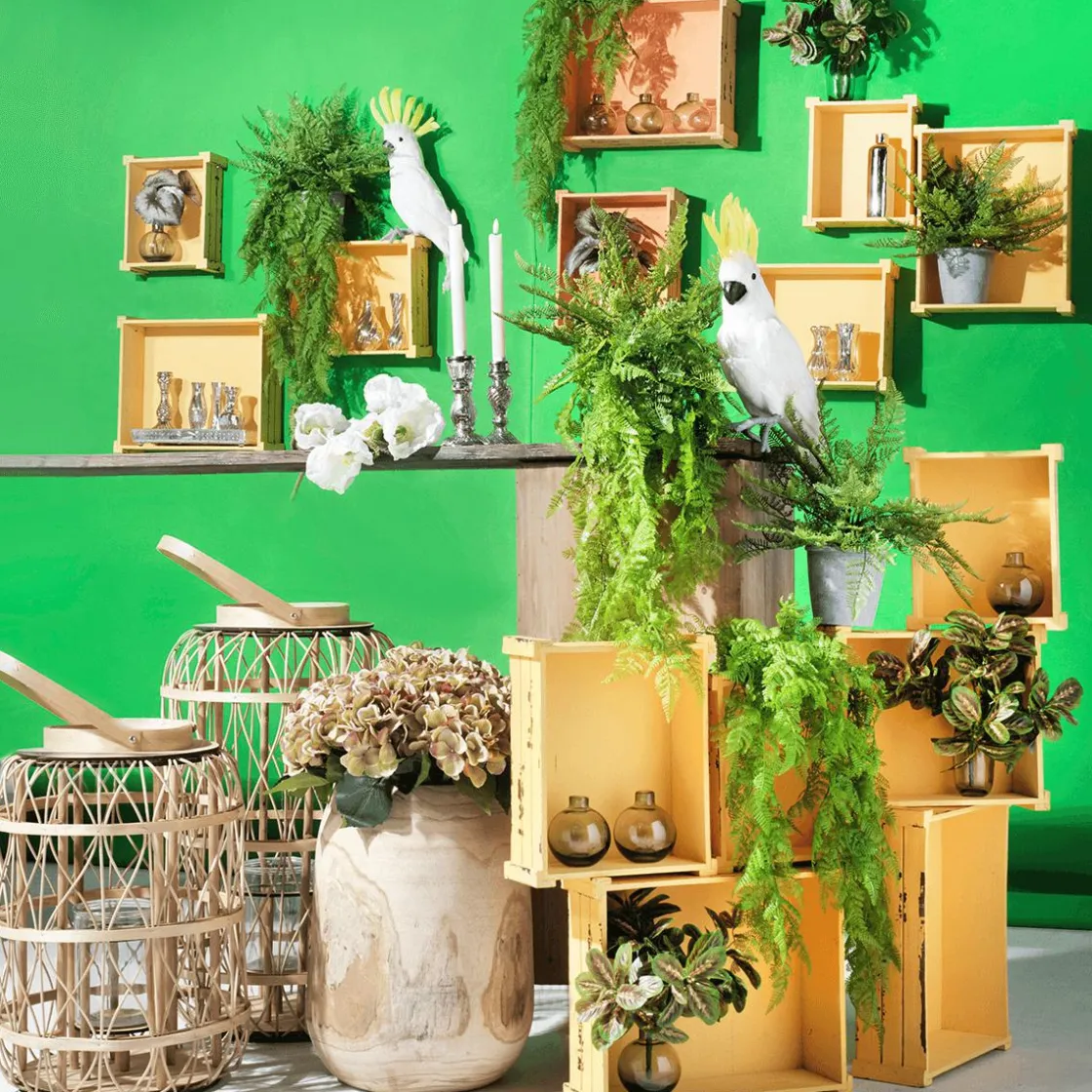 DecoWoerner Expositores Para Tiendas|Macetas Y Artículos De Decoración>Conjunto De Cajas De Madera,