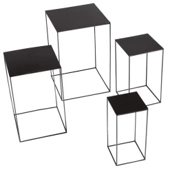 DecoWoerner Expositores Para Tiendas>Conjunto De Mesa De Metal 4 Piezas