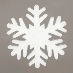 DecoWoerner Decoración De Invierno>Copos De Nieve De Algodón 3D 17 Cm Ø, Ignífugos
