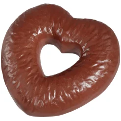 DecoWoerner Chupetes Xxl>Corazón De Pan De Jengibre De Chocolate Ø 30 Cm