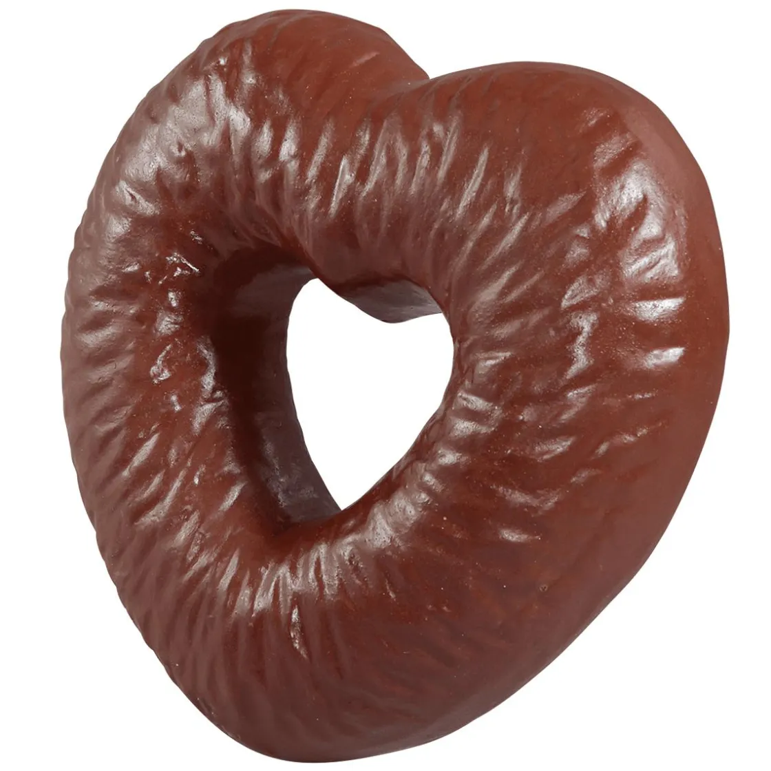 DecoWoerner Chupetes Xxl>Corazón De Pan De Jengibre De Chocolate Ø 30 Cm