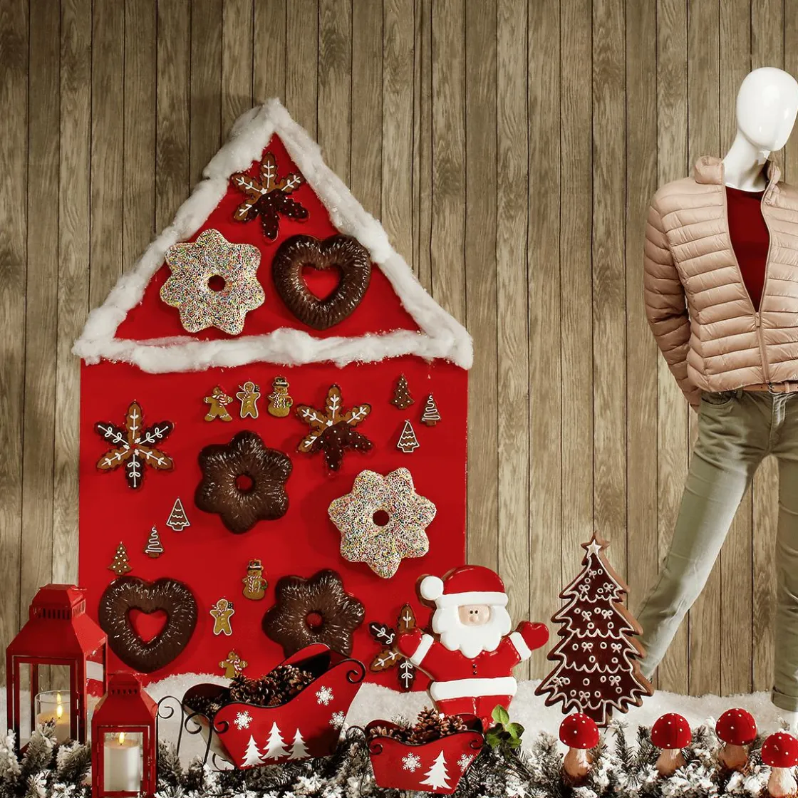 DecoWoerner Chupetes Xxl>Corazón De Pan De Jengibre De Chocolate Ø 30 Cm