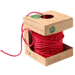 DecoWoerner Cintas De Regalo|Go Green - Envoltorio Para Regalo Ecológico>Cordón De Algodón Ecológico 3 Mm 30 M