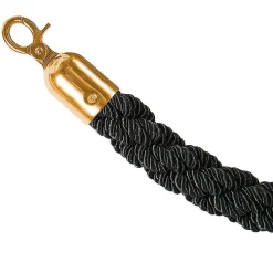 DecoWoerner Carteles Y Señalización>Cordón Para Postes Barrera, Longitud 150 Cm, Latón/