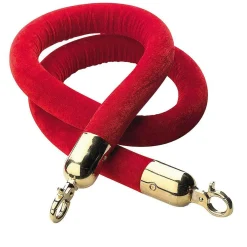 DecoWoerner Carteles Y Señalización>Cordón Para Postes De Barrera, 150 Cm De Longitud, Latón/