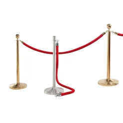 DecoWoerner Carteles Y Señalización>Cordón Para Postes De Barrera, 150 Cm De Longitud, Latón/